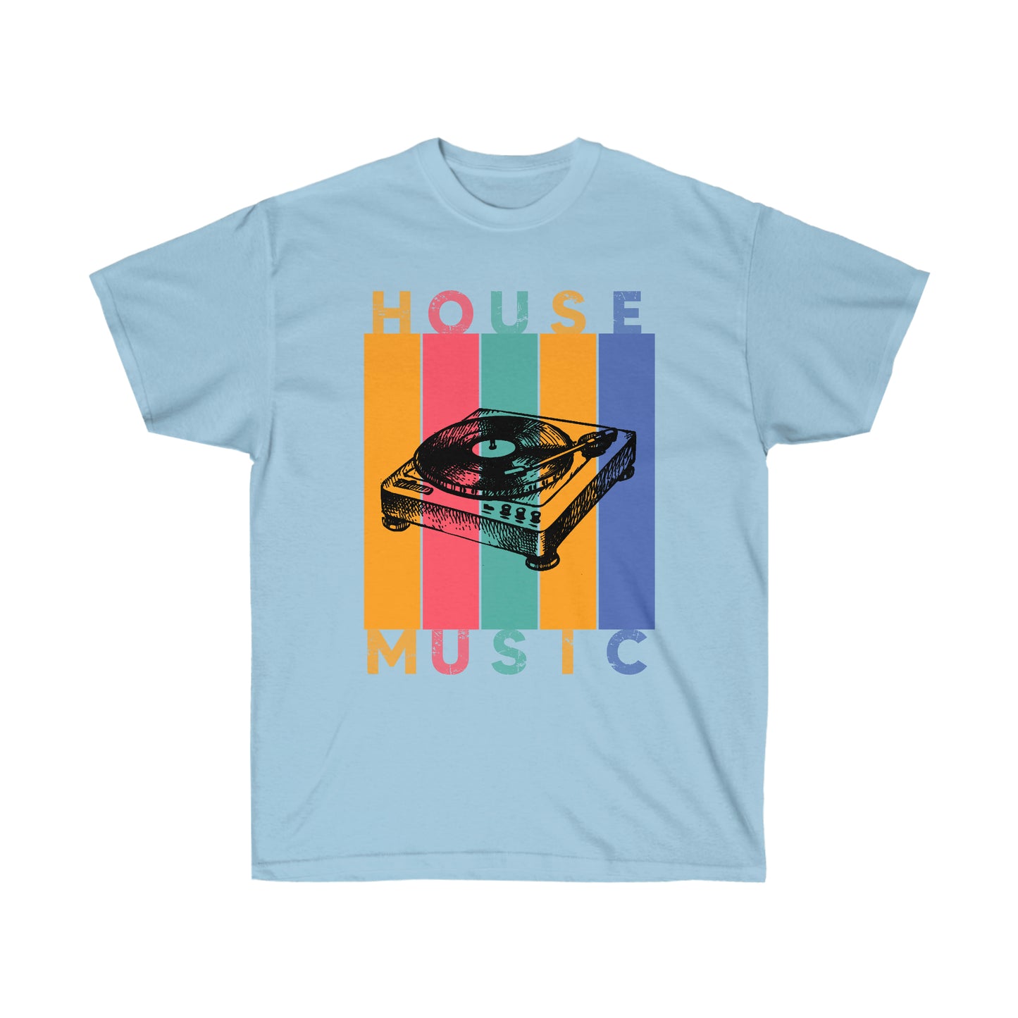 For The Love of House Music Ultra Cotton Tee