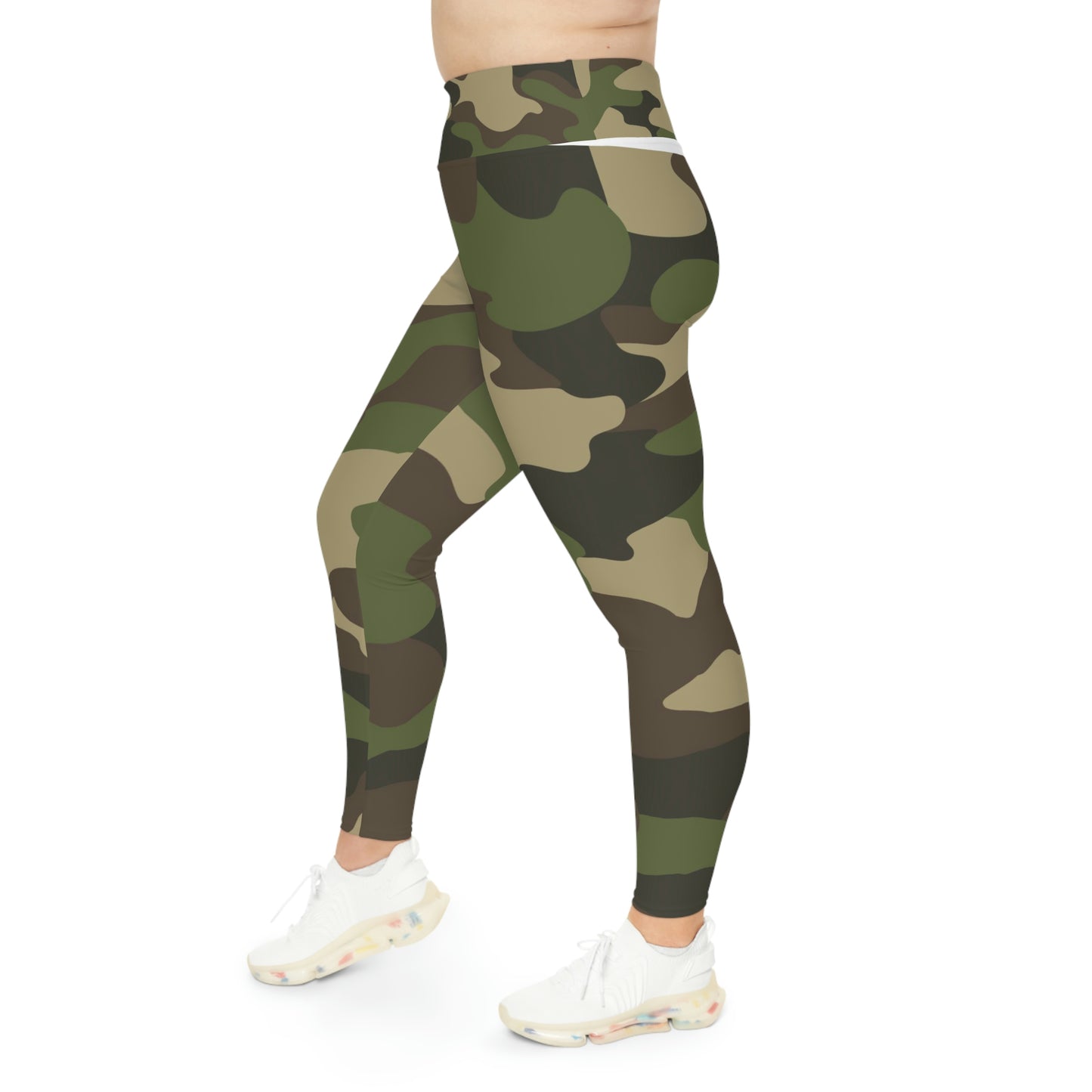 Camo Lovers Plus Size Leggings (AOP)