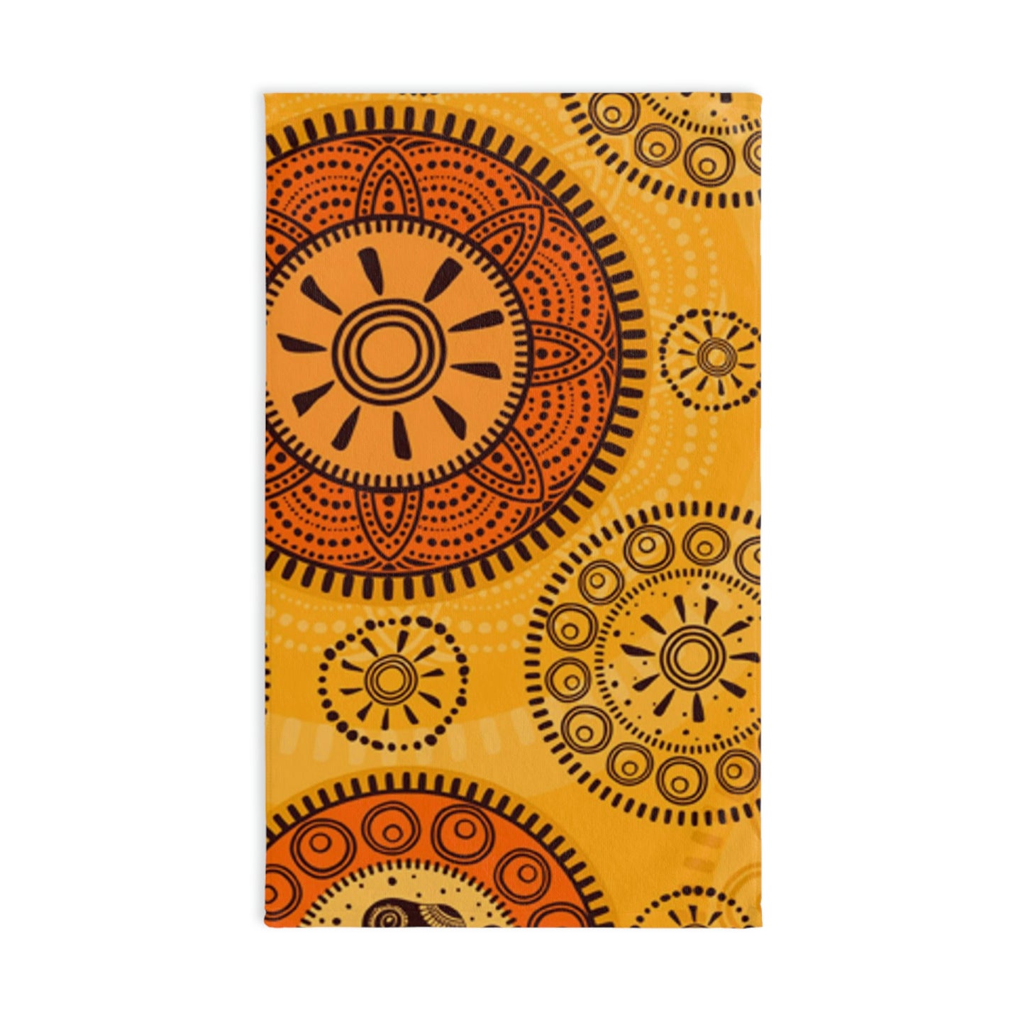 African Print Hand Towel