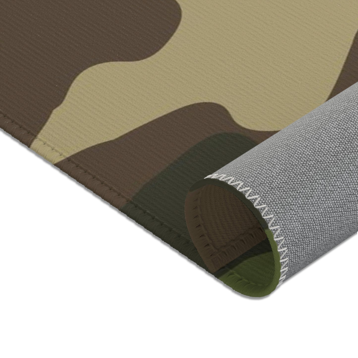 Camo Lovers Square Area Rugs