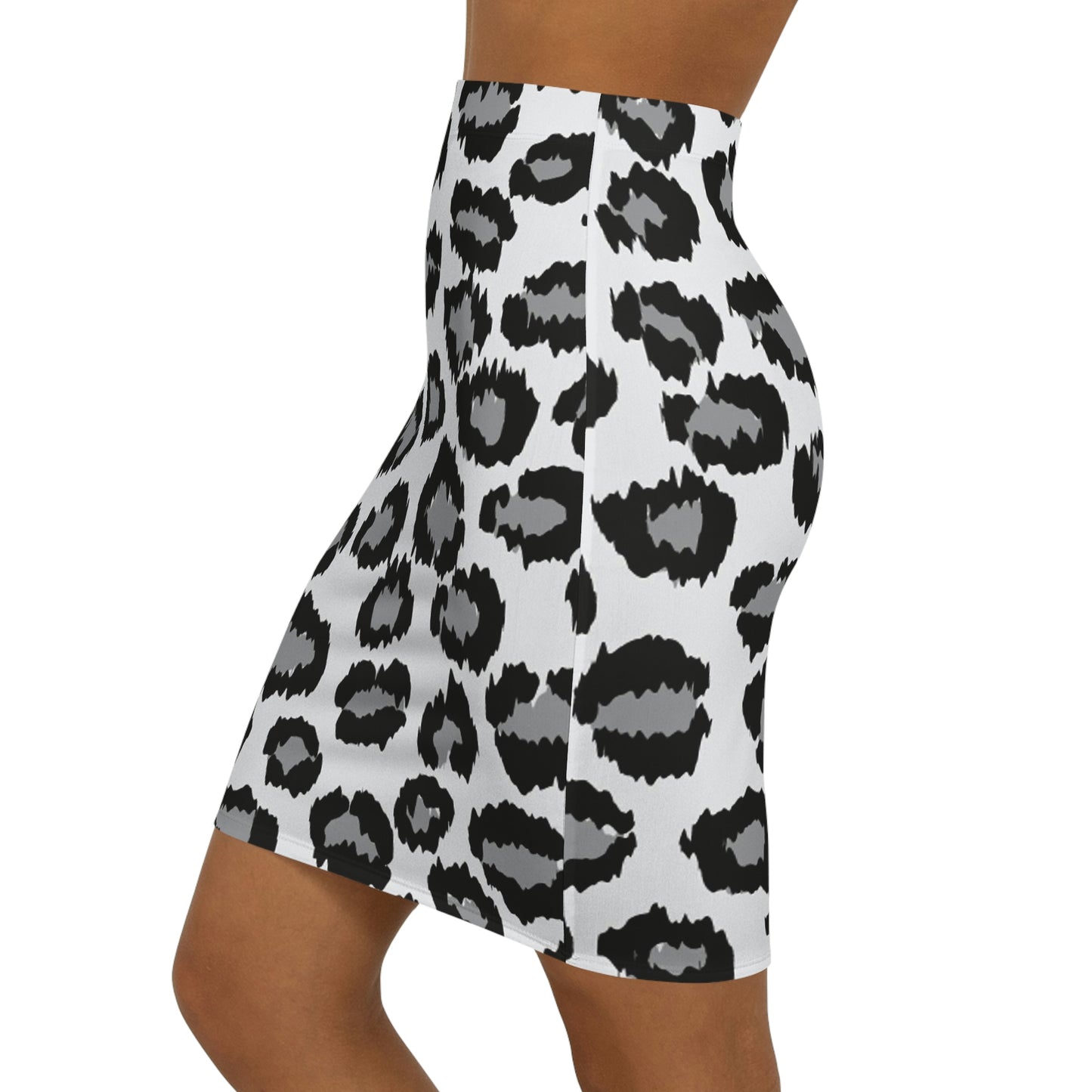 Cheetah Print Women's Mini Skirt (AOP)