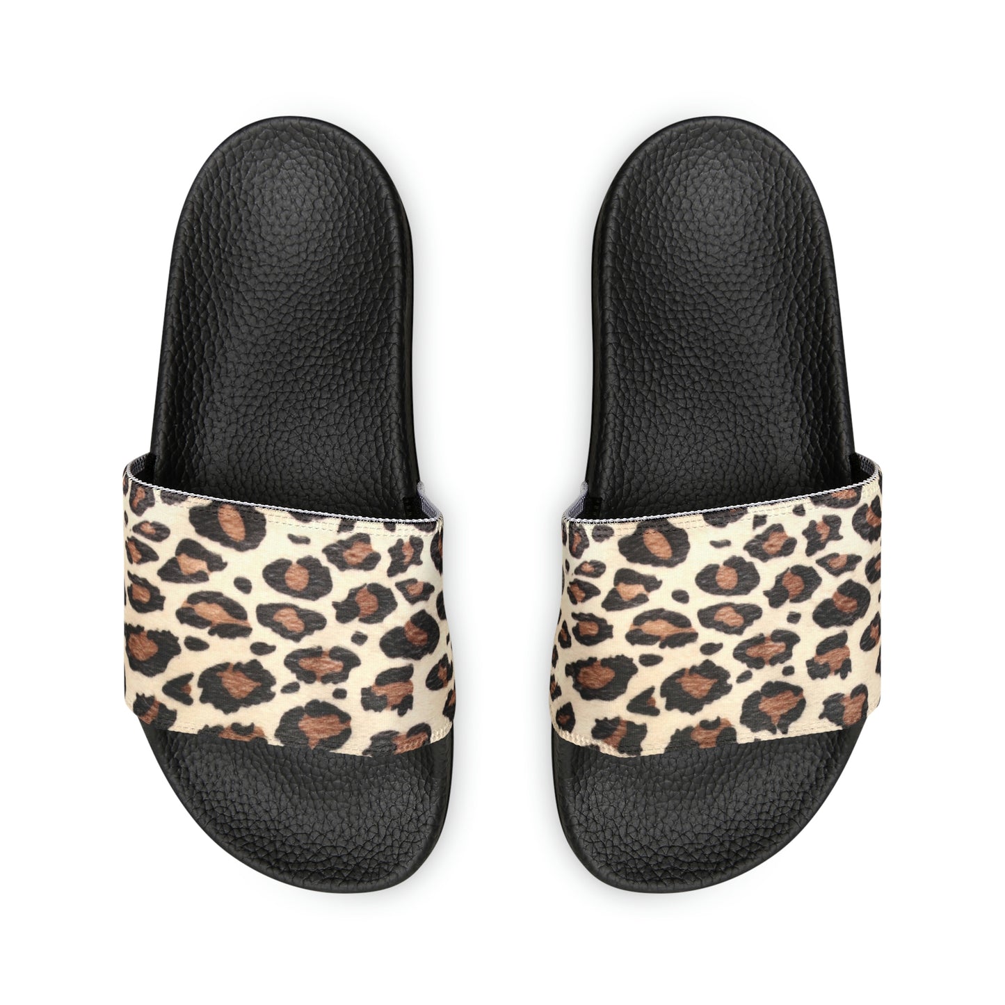 Cheetah Print Men's Removable-Strap Sandals