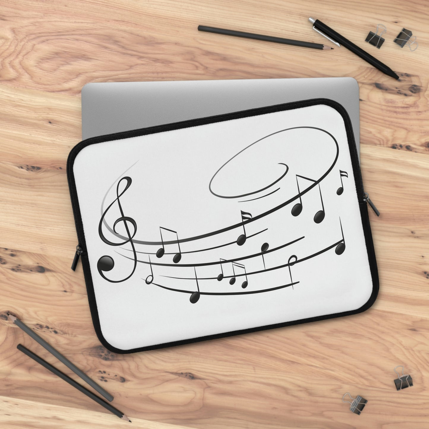 I Love Music Laptop Sleeve