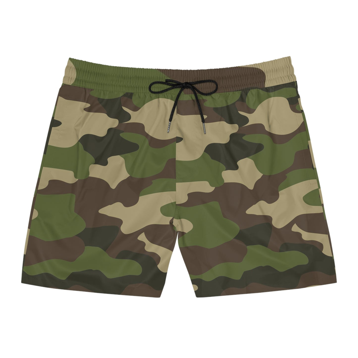 Camo Lovers Men's Mid-Length Swim Shorts (AOP)