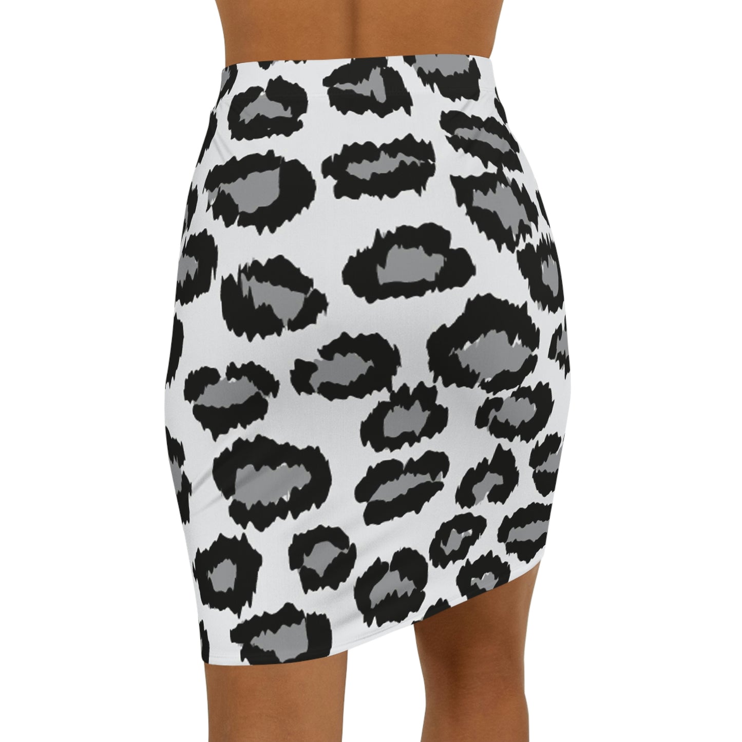 Cheetah Print Women's Mini Skirt (AOP)