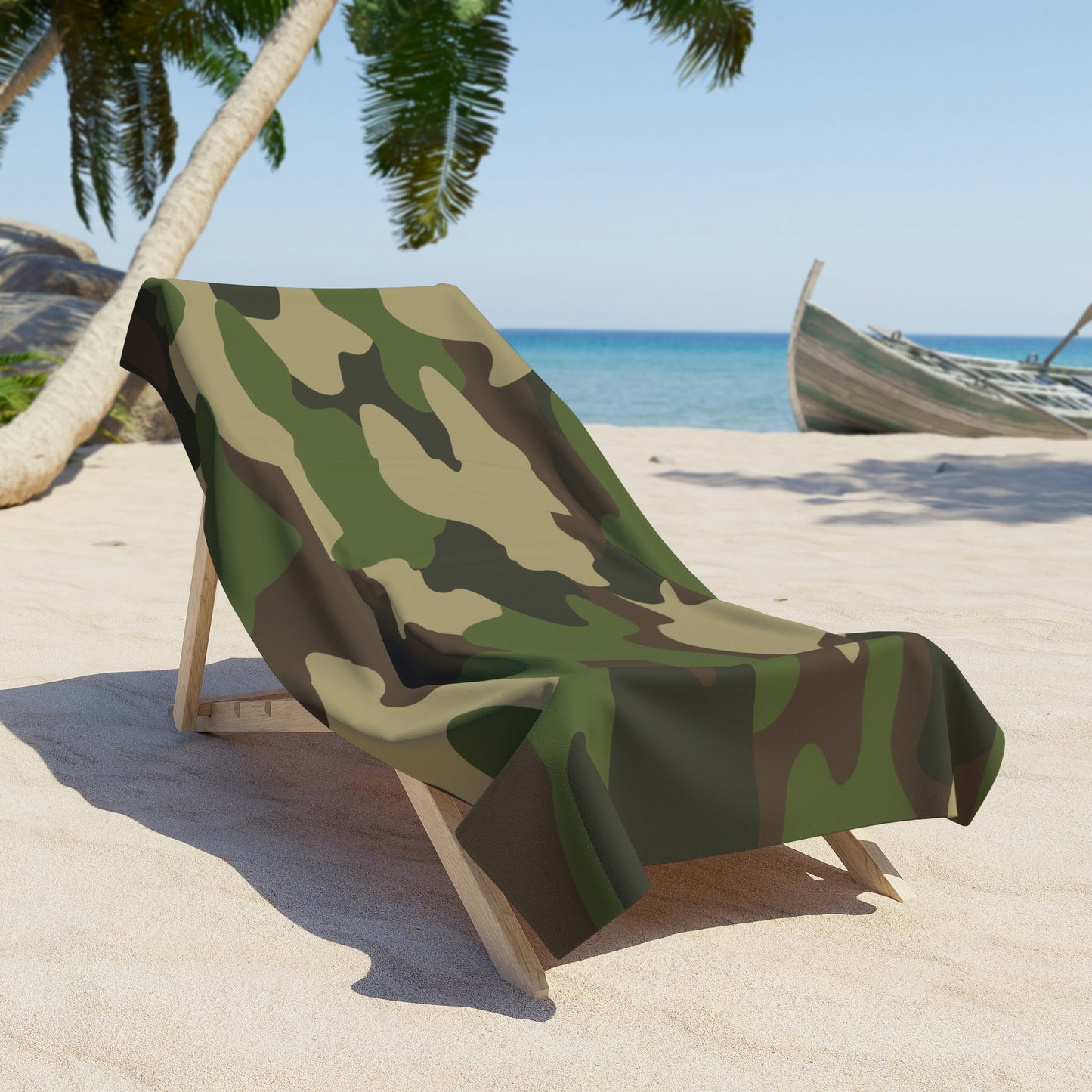 Camo Lovers Beach Towel