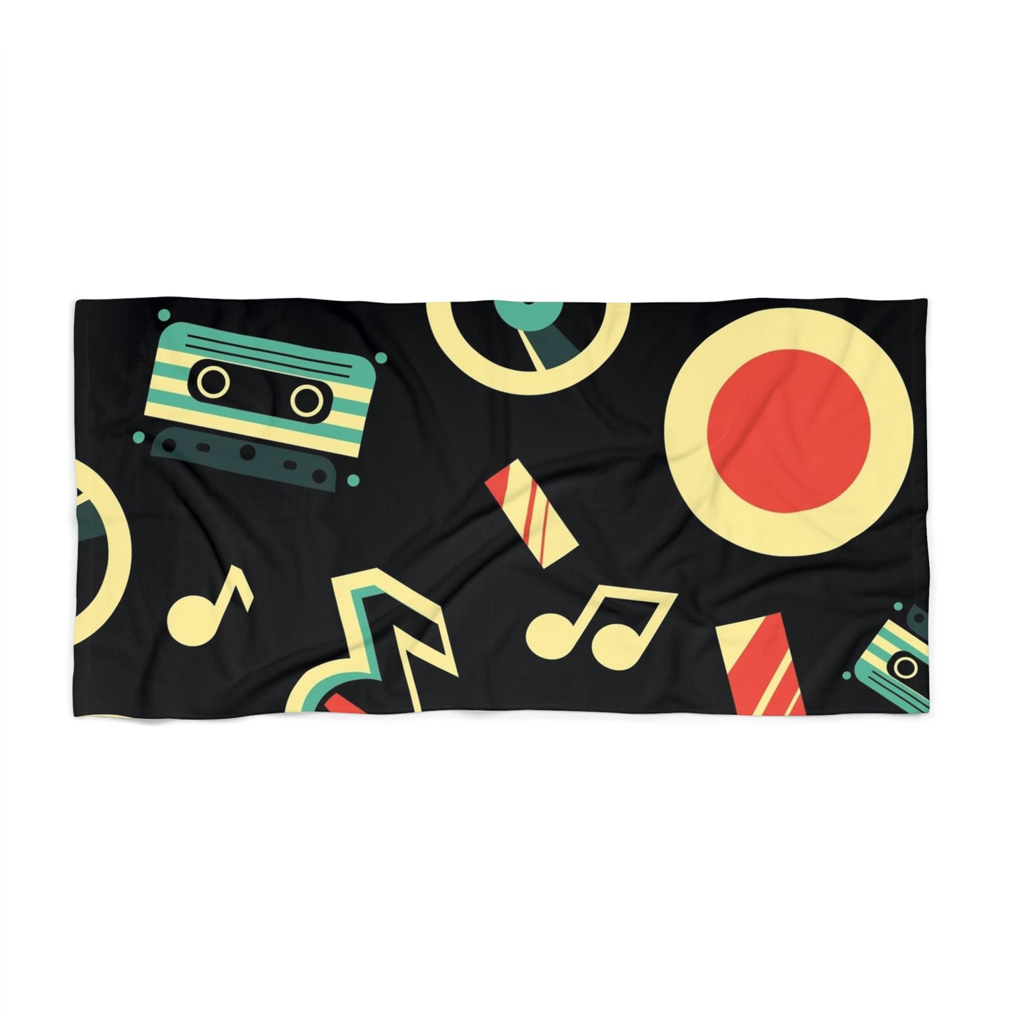 Music Lovers Beach Towel