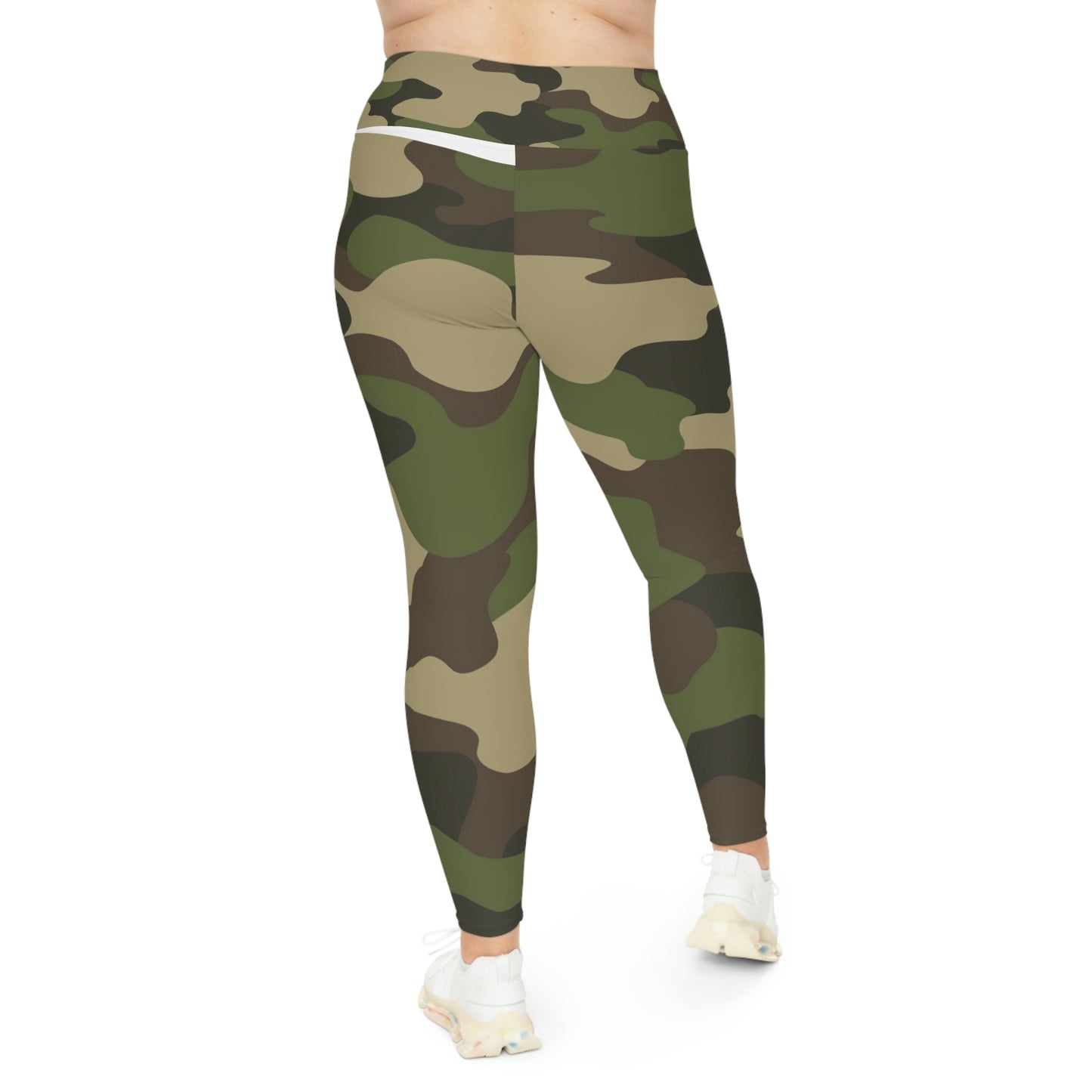 Camo Lovers Plus Size Leggings (AOP)