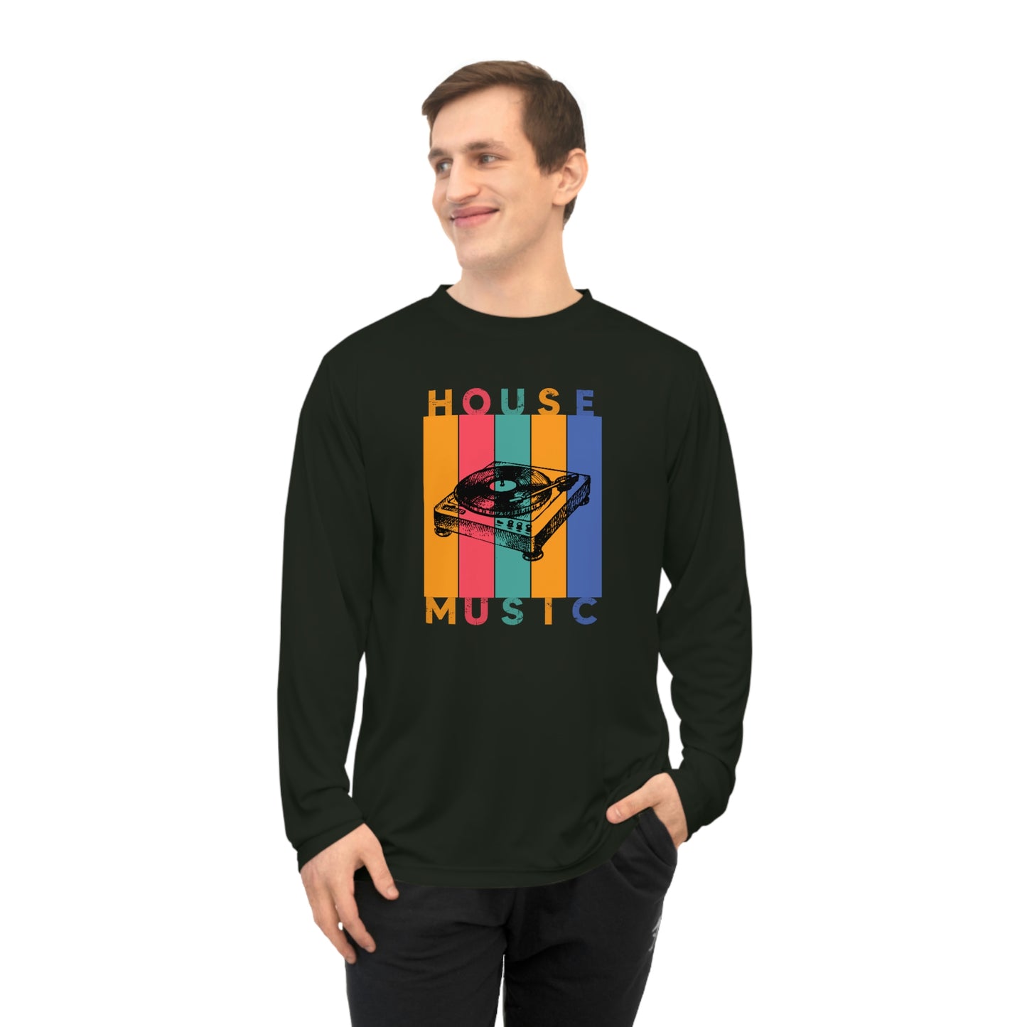 For The Love of House Music Long Sleeve Shirt