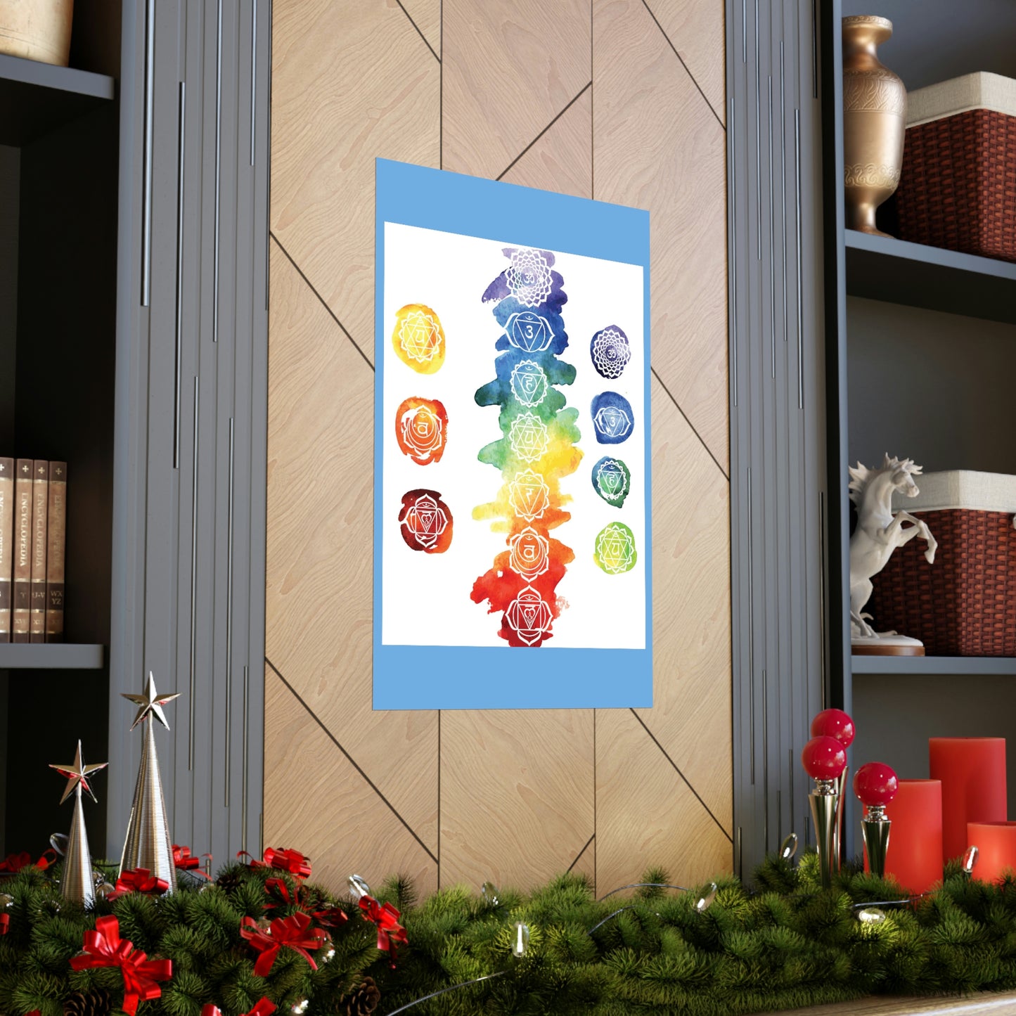 Chakras Hanging Premium Matte Vertical Posters