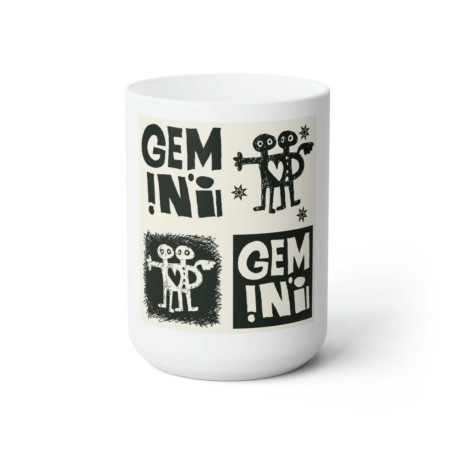 The Gemini Ceramic Mug 15oz