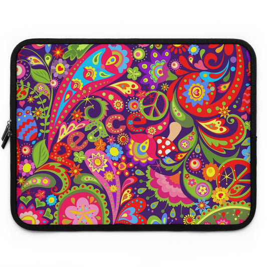 Paisley Print Laptop Sleeve