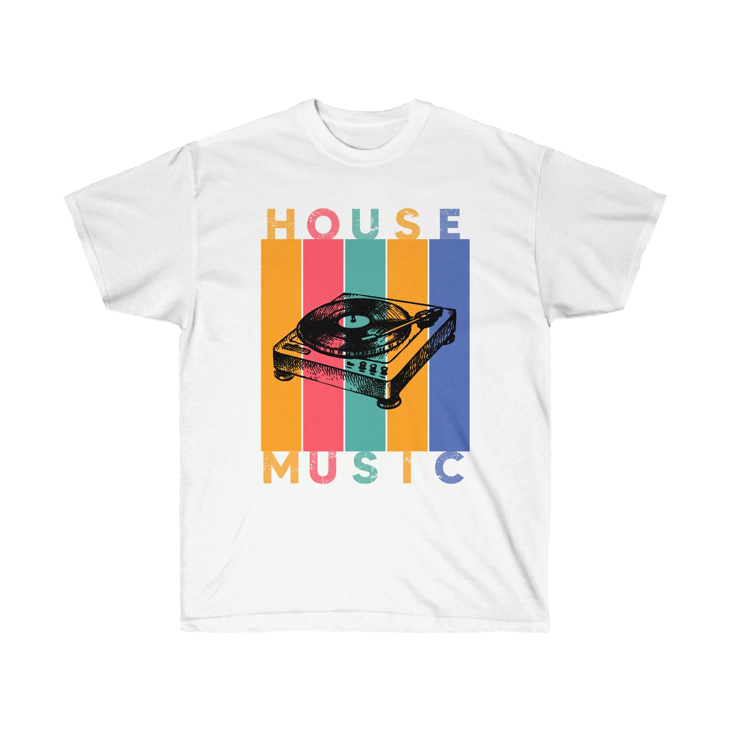 For The Love of House Music Ultra Cotton Tee