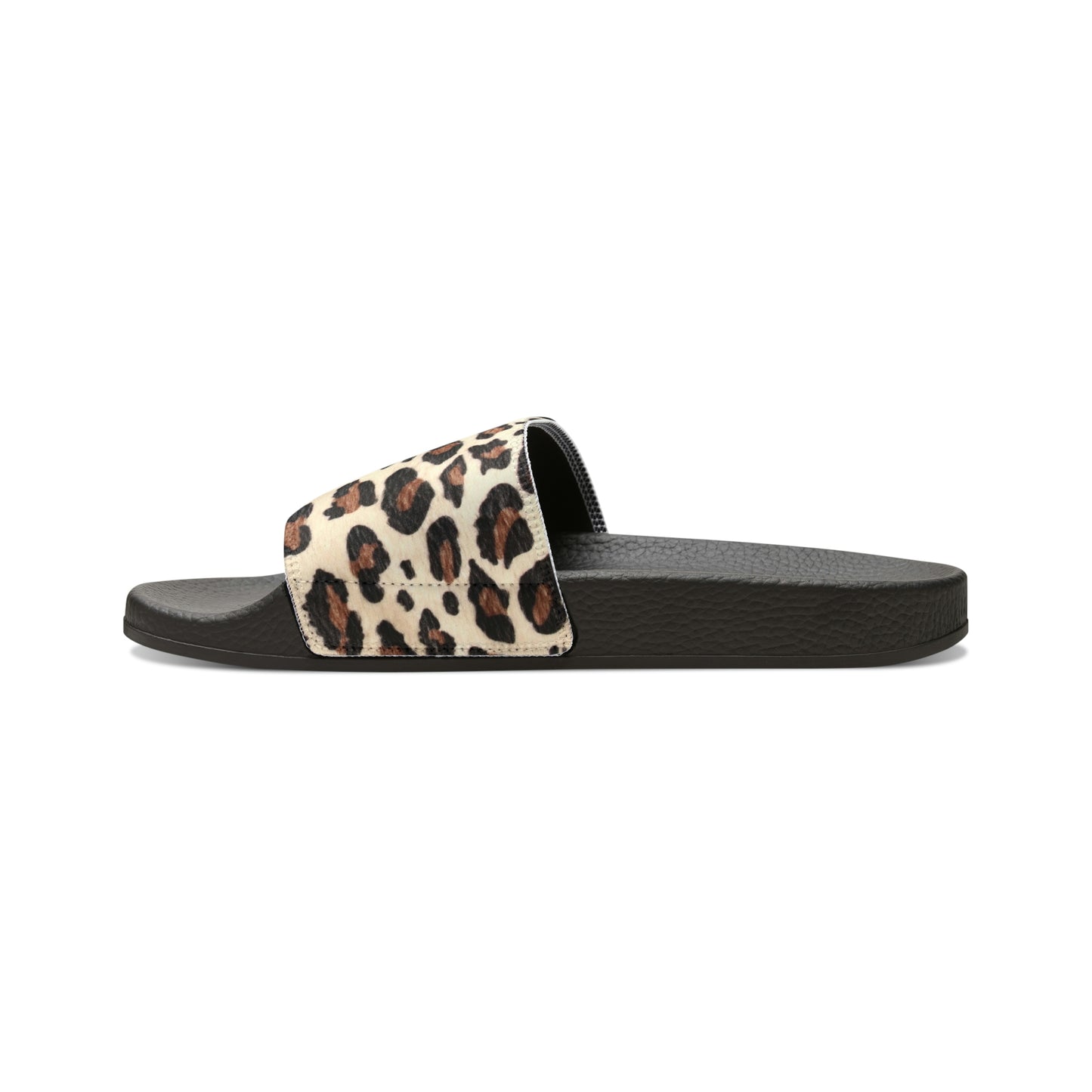 Cheetah Print Men's Removable-Strap Sandals